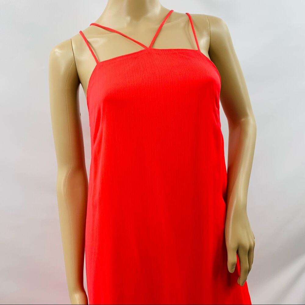 Gianni Bini Coral Peplum Hem Maxi Dress - Picture 4 of 12